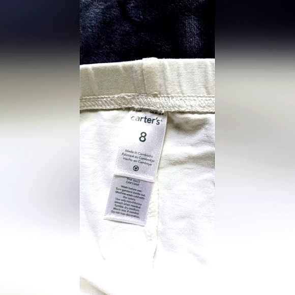 🤍 Carter's White Leggings - Picture 4 of 4